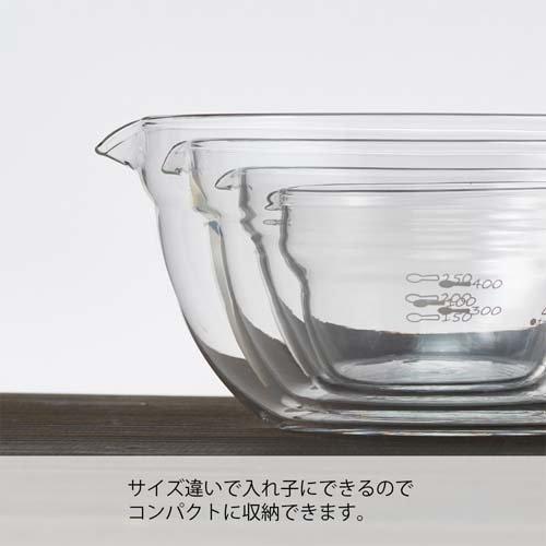 ハリオ 耐熱ガラス製 片口ボール KB-2518 ( 4個入 )/ ハリオ ハリオ 耐熱ガラス製 片口ボール KB-2518 ( 4個入 )/ ハリオ
