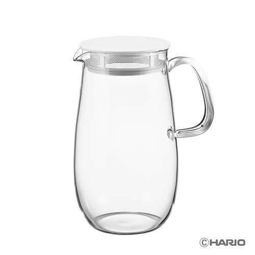 むぎお レンジでかんたん麦茶ポット むぎちゃん ホワイト｜HARIO Official Shop