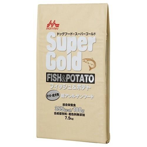 スーパーゴールド フィッシュ＆ポテト 子犬・成犬用 ( 7.5kg