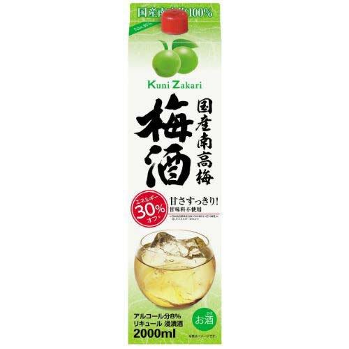 國盛 国産南高梅梅酒 ( 2000ml ) : 爽快ドラッグ - 通販 - Yahoo