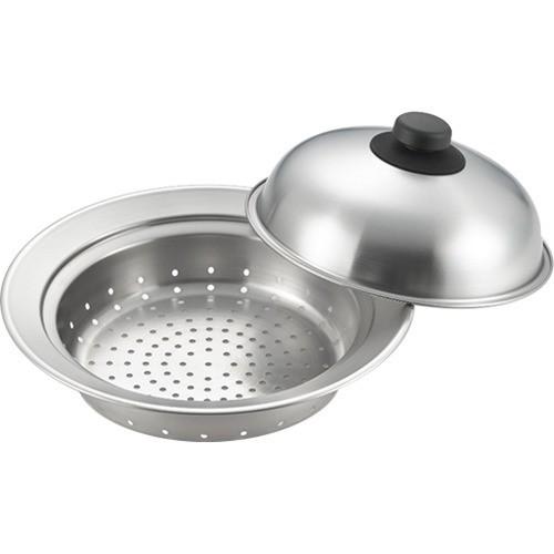 お鍋にのせて簡単蒸しプレート ドーム型 YJ2302 ( 1コ入 ) : 爽快