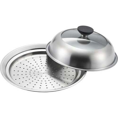 ヨシカワ フライパン用蒸し器 20〜22cm用 YJ3211 ( 1個 ) : 爽快