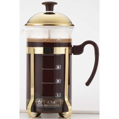 ヨシカワ モカブラウン コーヒープレス ＆ ティーサーバー SJ3306 ( 1