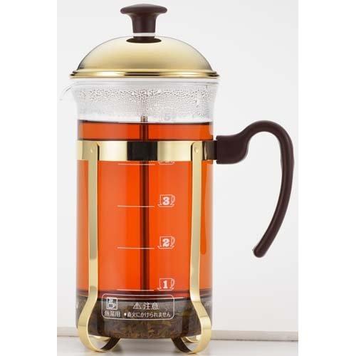 ヨシカワ モカブラウン コーヒープレス ＆ ティーサーバー SJ3306 ( 1