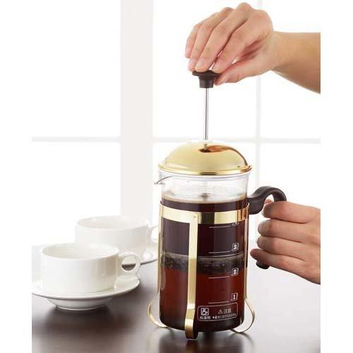 ヨシカワ モカブラウン コーヒープレス ＆ ティーサーバー SJ3306 ( 1