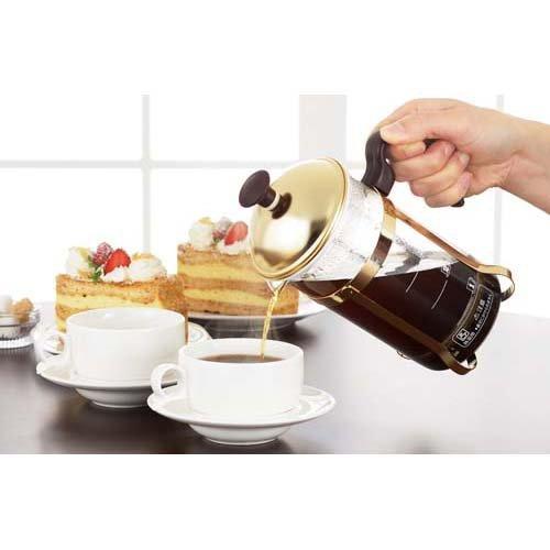 ヨシカワ モカブラウン コーヒープレス ＆ ティーサーバー SJ3306 ( 1