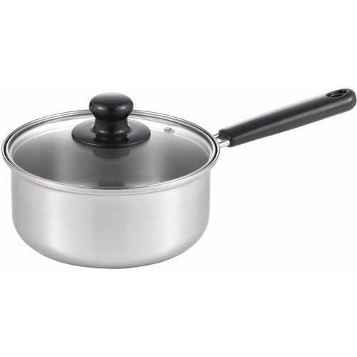 ヨシカワ IH対応 クック・ルック ベーシック 片手鍋 18cm SJ3771 ( 1個