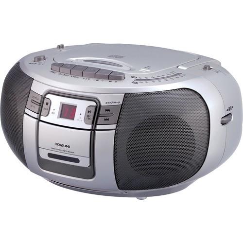 コイズミ CDラジカセ SAD-4943／S ( 1台 )/ : 爽快ドラッグ