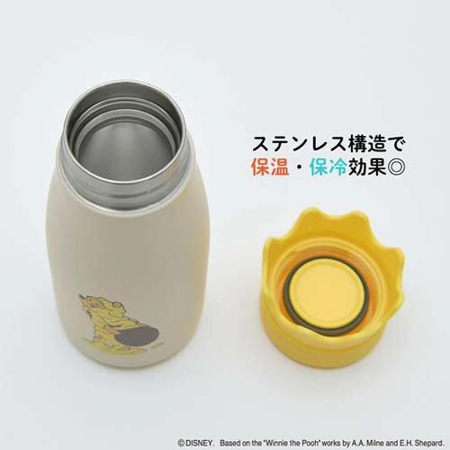 ヤクセル 牛乳瓶風ステンレスボトル プーさん ファニーフェイス