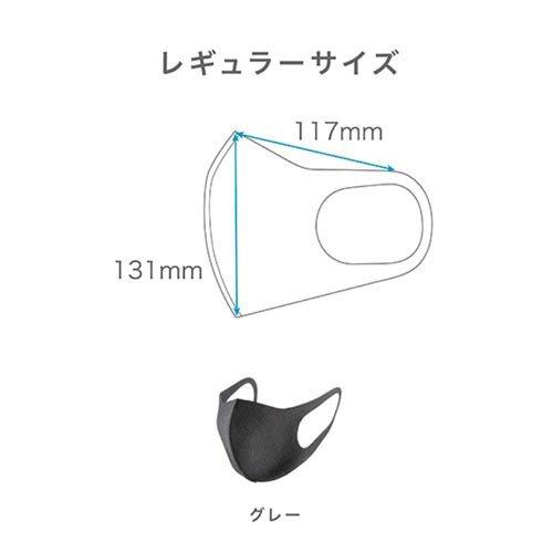 PITTA MASK ピッタマスク　REGULAR ハイドロ銀マスク　超快適 Amazon.co.jp: ピッタマスク(PITTA MASK) GRAY レギュラーサイズ