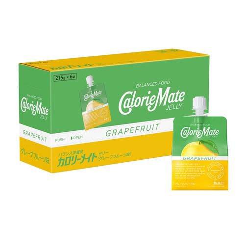 カロリーメイト ゼリー グレープフルーツ味 ( 215g×6袋入 )/ : 爽快