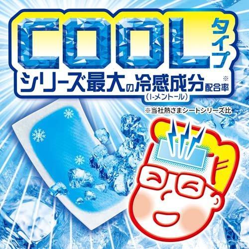 熱さまシート 強冷感 大人用 COOLタイプ ( 12枚 ) : 爽快ドラッグ