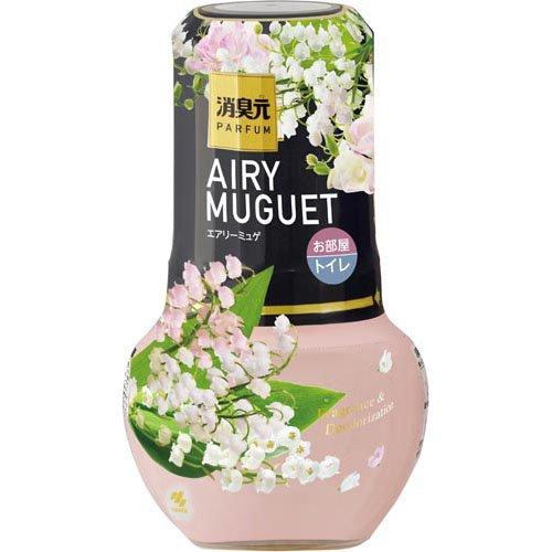 消臭元　パルファムルージュ　１０本セット 消臭元パルファム 部屋・トイレ用 芳香消臭剤 エアリーミュゲ ( 400ml