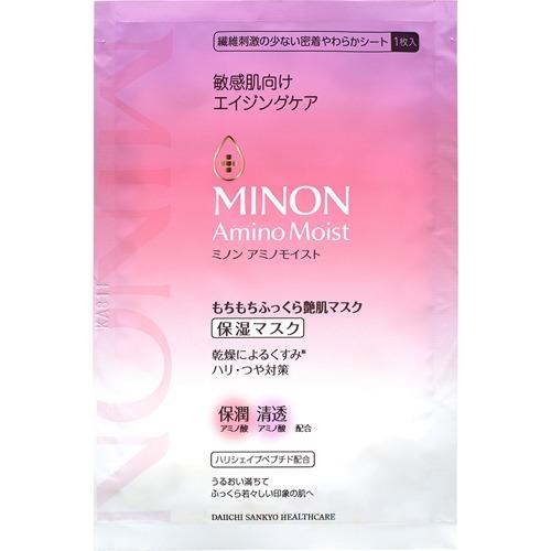 ミノン アミノモイスト もちもちふっくら艶肌マスク ( 24ml*4枚入
