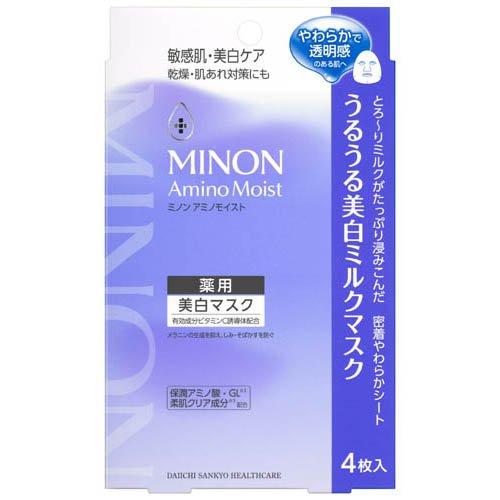 ミノンアミノモイスト薬用うるうる美白ミルクマスク ( 4枚入 )/ MINON