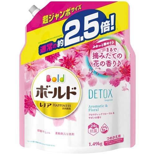 ボールドジェル アロマティックフローラル サボン つめかえ 超ジャンボ 洗濯洗剤 1 49kg ボールド 爽快ドラッグ 通販 Yahoo ショッピング