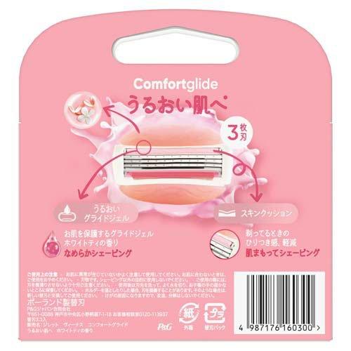 ジレット ヴィーナス コンフォートグライド うるおい肌へ ホワイト