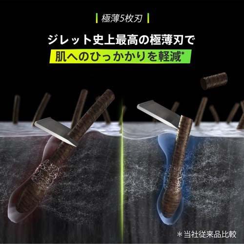 ジレット ラボ 角質除去バー搭載 本体+替刃1 個 壁掛け用ハンガー付