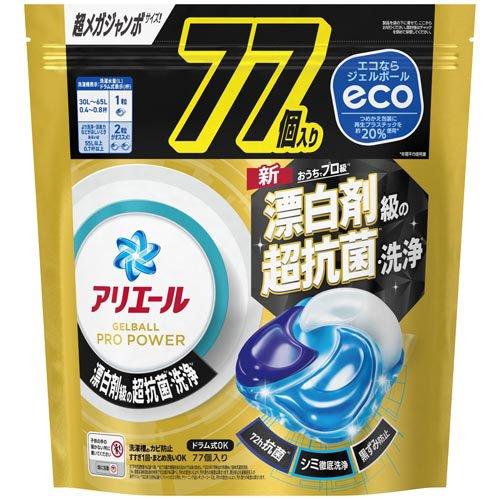 アリエール 洗濯洗剤 ジェルボール PRO POWER 詰め替え 超メガ アリエール 洗濯洗剤 ジェルボール PRO POWER 詰め替え 超メガ
