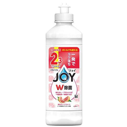ジョイ W除菌 食器用洗剤 贅沢グレープフルーツ キャップ付き詰め替え