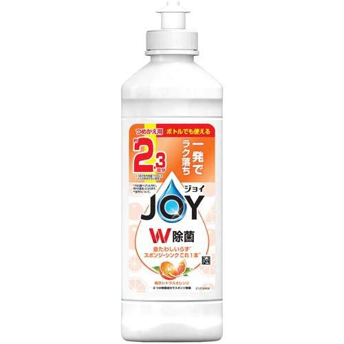 ジョイ W除菌 食器用洗剤 贅沢シトラスオレンジ キャップ付き詰め替え
