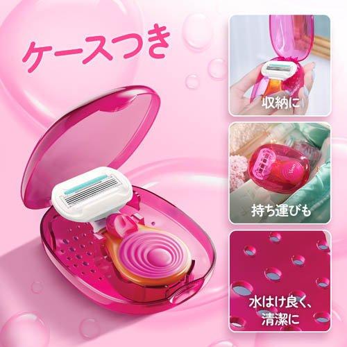 ヴィーナス キュート つるすべ肌へ 女性用カミソリ ケースつき ( 1