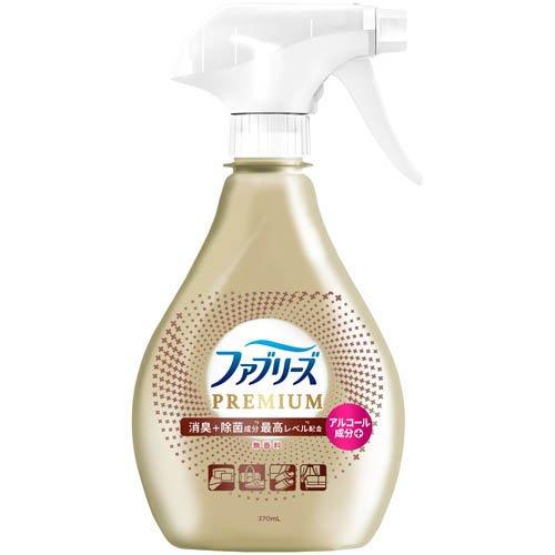 ファブリーズ PREMIUM 消臭スプレー 布用 アルコール成分+ 無香料 本体