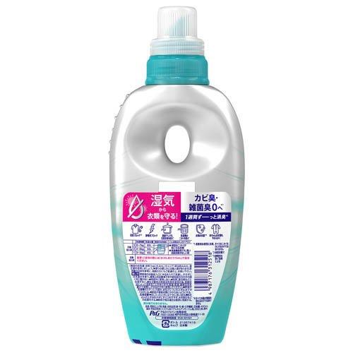 P&G レノア 超消臭 1WEEK 2100mL x 4本 レノア 超消臭1WEEK 柔軟剤 みずみずしく香るフレッシュグリーンの香り