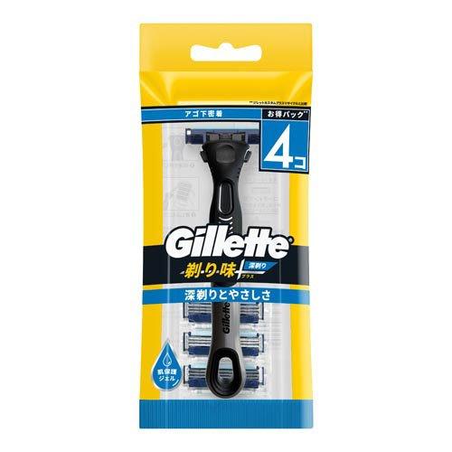 Gillette 5+1 メンズ剃刀 12パック　３セット　36個 ジレット 剃り味プラス 深剃り カミソリ本体+替刃付 男性 ( 1セット