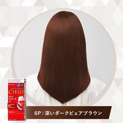 CIELO シエロ ヘアカラー EX クリーム 6P 深いダークピュア CIELO シエロ ヘアカラー EX クリーム 6P 深いダークピュア