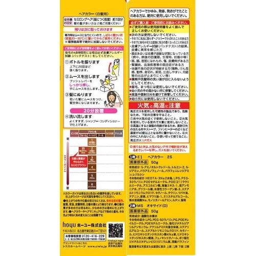 CIELO（hoyu） シエロ ムースカラー 2S 明るいスタイリッシュブラウン