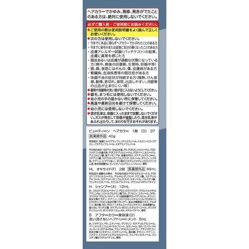 ビューティーン メイクアップカラー メタリックアッシュ ( 1セット