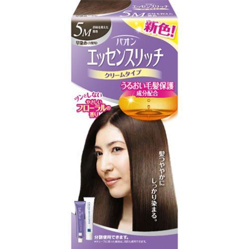 4987234311996 【36個入】パオン エッセンスリッチ クリームタイプ 5M 1個 97932【キャンセル不可】 パオン エッセンスリッチ クリームタイプ 5M 赤味を抑えた栗色 ( 1