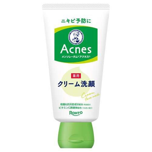メンソレータム アクネス 薬用クリーム洗顔 ( 130g )/ : 爽快ドラッグ