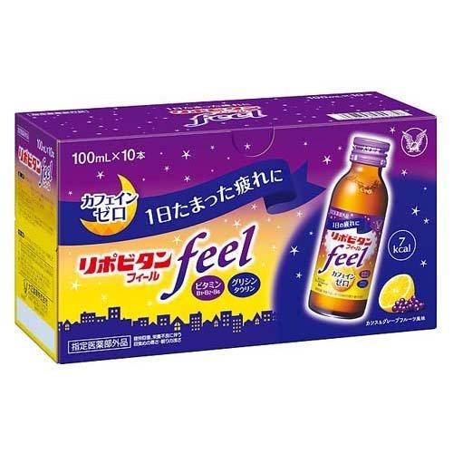 大正製薬 リポビタンフィール ( 100ml*10本入 )/ リポビタン : 爽快