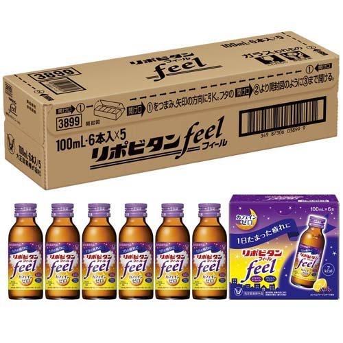 大正製薬 リポビタンフィール ( 100ml*30本入 )/ リポビタン : 爽快