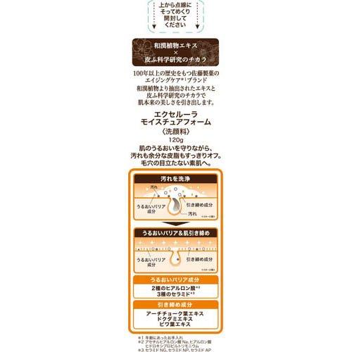 エクセルーラ モイスチュアフォーム ( 120g )/ : 爽快ドラッグ - 通販