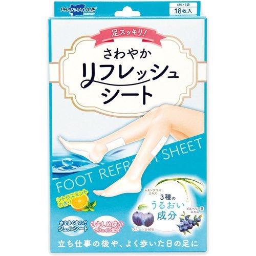 さわやかリフレッシュシート ( 18枚入 )/ テイコクファルマケア : 爽快