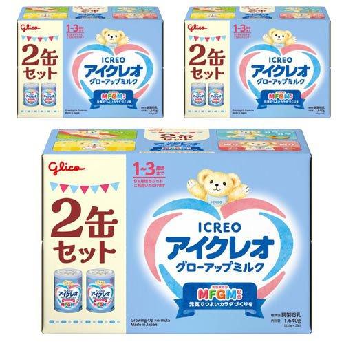 アイクレオ グローアップミルク 缶（820g×2缶）X3 アイクレオ グローアップミルク 缶 ケース ( 2缶×3セット(1缶820g