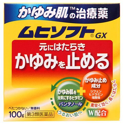 第3類医薬品)かゆみ肌の治療薬 ムヒソフトGX ( 100g(セルフメディ