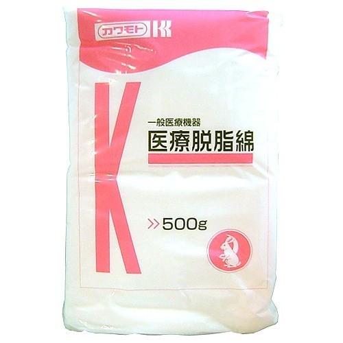 川本 医療脱脂綿 ( 500g )/ カワモト 脱脂綿 カット : 爽快ドラッグ