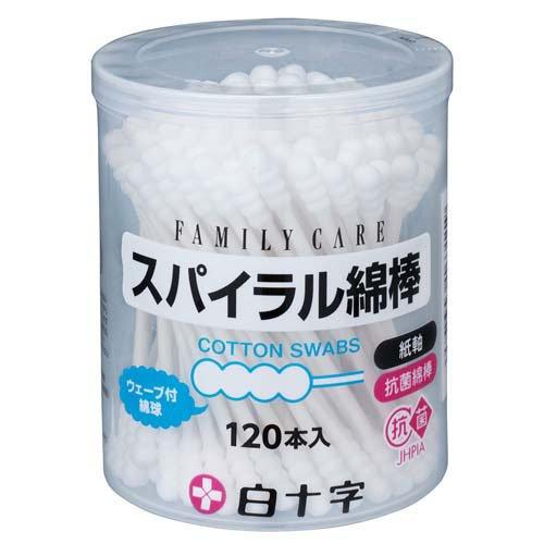 FC スパイラル綿棒 ( 120本入 )/ 白十字 : 爽快ドラッグ - 通販