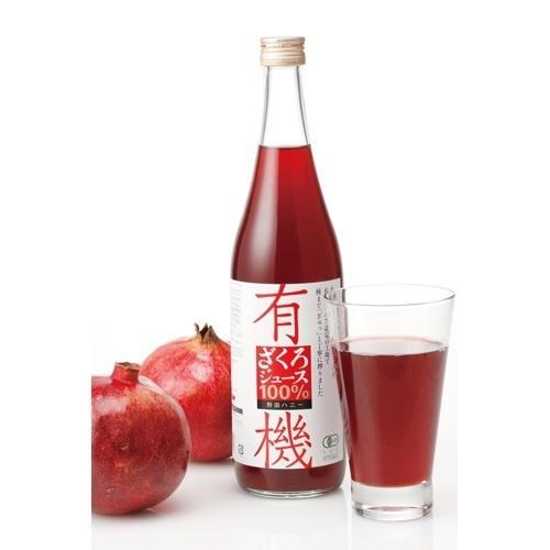 野田ハニー 有機ざくろジュース100% ( 710ml )/ : 爽快ドラッグ - 通販