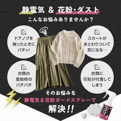 アイメディア 静電気＆花粉ガードスプレー 詰替用 ( 400ml )/ : 爽快