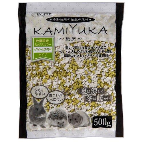 クリーンモフ 小動物用床材 KAMIYUKA 紙床 ミックス ホワイト