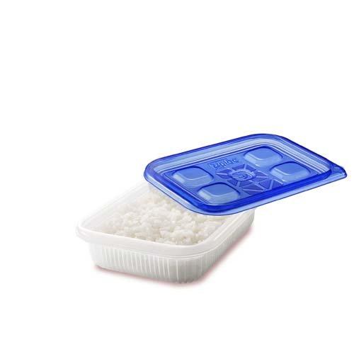 ジップロック コンテナー ごはん保存容器 一膳用 ( 2個入*3セット