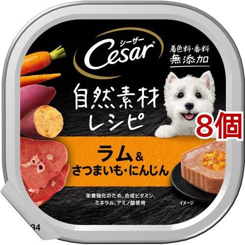 シーザー 自然素材 成犬用 ラム＆さつまいも・にんじん 無添加 ドッグ