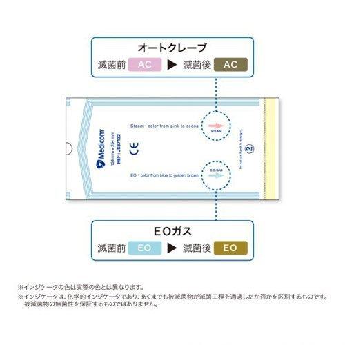 セーフベーシック 滅菌シールパウチ Mサイズ JS67892 ( 200枚入*5箱セット )/ セーフベーシック |  | 01