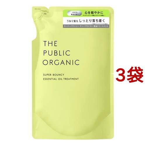 ザパブリックオーガニック スーパーバウンシー DM トリートメント 詰替(400ml*6袋セット)[ダメージケアリンス・コンディショナー] ザパブリックオーガニック スーパーバウンシー DM トリートメント 詰替