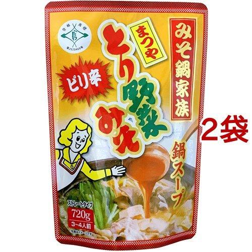 まつや ピリ辛 とり野菜みそ 鍋スープ 7g 2袋セット 爽快ドラッグ 通販 Yahoo ショッピング